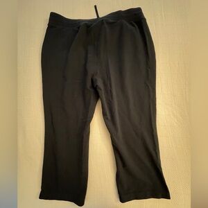 T by Talbots Black Sweat Pants in size 2X